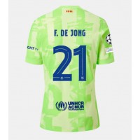 Camiseta Barcelona Frenkie de Jong #21 Tercera Equipación Replica 2024-25 mangas cortas